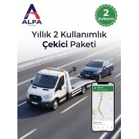 Yıllık 2 Kullanımlık Çekici Destek Paketi
